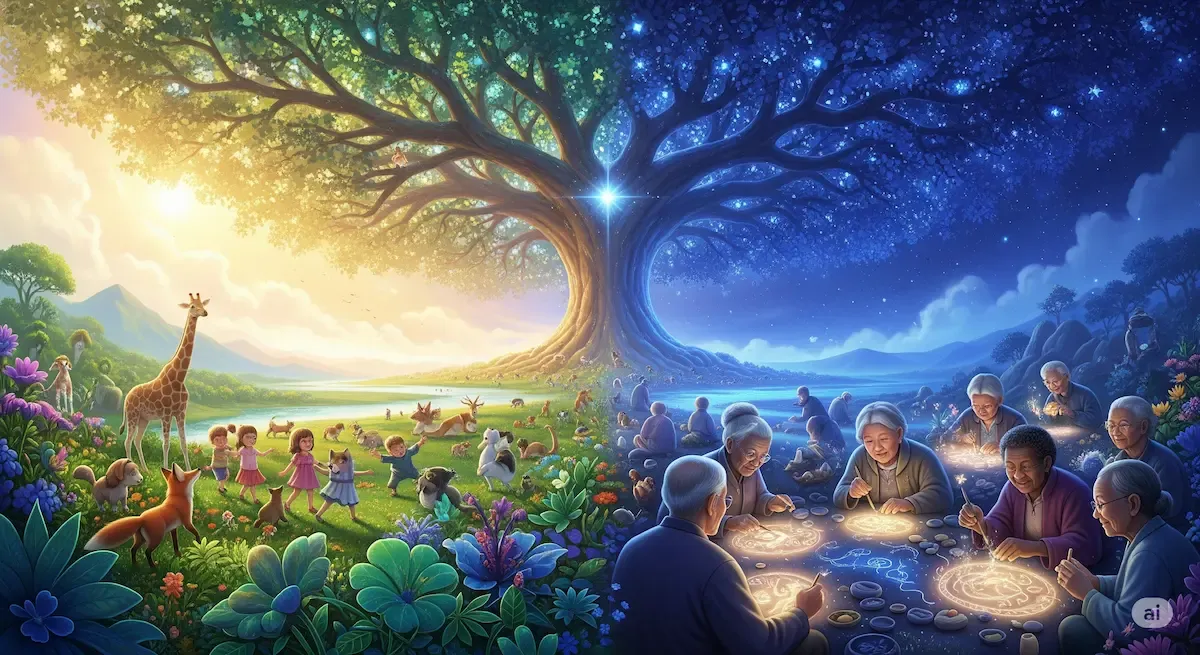 O eterno Agora, uma história sem fim.